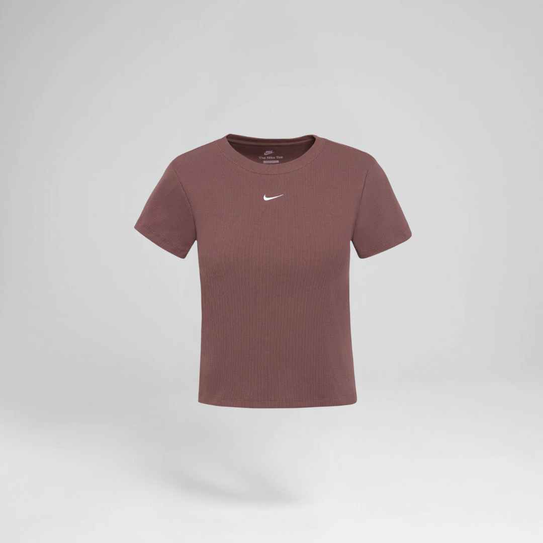 W Nsw Rib Tght Ss Tee